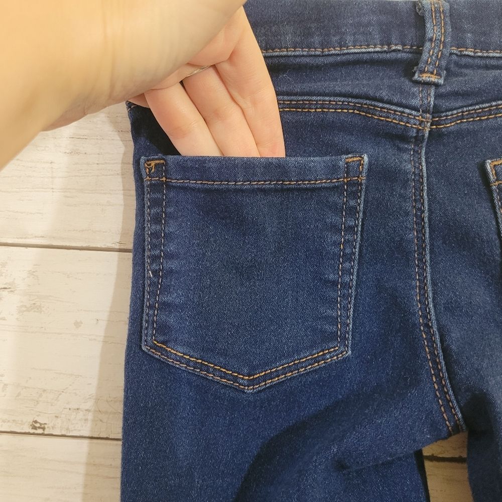 Wonder Nation Jegging Jean Leggings Size  Small 6/6X - Picture 5 of 7